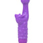 Rechargeable Butterfly Kiss G-Spot Rabbit Vibrator - Purple