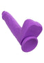 Rechargeable Gyrating and Thrusting Silicone Studs - Purple
