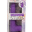 Rechargeable Gyrating and Thrusting Silicone Studs - Purple