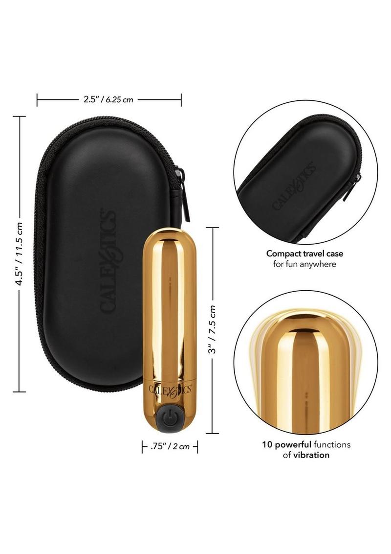 Rechargeable Hideaway Bullet - Gold