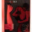 Red Hot Blaze Clitoral Stimulation Silicone Rechargeable Waterproof - Red