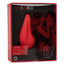 Red Hot Flicker Rechargeable Silicone Massager - Red