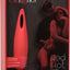 Red Hot Spark USB Rechargeable Silicone Massager Waterproof - Red