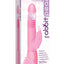 Remote Control Thrusting Rabbit Pearl Vibrator - Pink