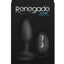 Renegade Alpine Rechargeable Silicone Anal Plug with Remote Control