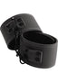 Renegade Bondage Vinyl Wrist Cuffs - Black