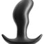 Renegade Bull Silicone Anal Plug - Black - Medium