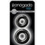 Renegade Double Stack Super Stretchable Cock Rings - Black - Set Of 2