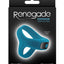 Renegade Emperor Rechargeable Silicone Vibrating Cock Ring - Teal