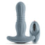 Renegade Gemini Rechargeable Silicone Prostate Massager - Gray/Grey