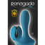 Renegade Thor Rechargeable Silicone Remote Control Prostate Massager - Teal