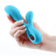 Revel Galaxy Rechargeable Silicone Rabbit Vibrator - Blue