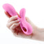 Revel Galaxy Rechargeable Silicone Rabbit Vibrator - Pink