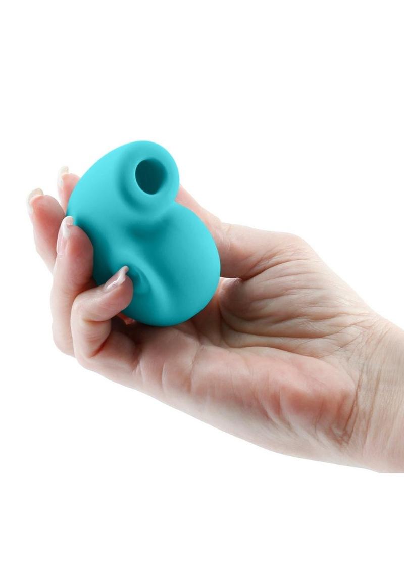 Revel Starlet Rechargeable Silicone Clitoral Stimulator - Teal