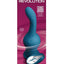 Revolution Earthquake Rechargeable Silicone Vibrator with Remote Control - Teal