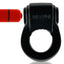 Revring Reverb Vibrating Cock Ring - Black/Tar Ice