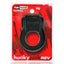 Revring Reverb Vibrating Cock Ring - Black/Tar Ice