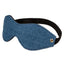 Ride 'Em Premium Denim Collection Eye Mask - Blue