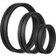 Ringo Pro X3 Silicone Cock Rings Set Waterproof - Black - 3 Piece/Pack