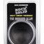 Rock Solid Brushed Alloy Aluminum Cock Ring - Metal/Silver - XLarge