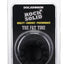 Rock Solid Fat Tire Silicone Cock Ring - Black