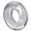 Rock Solid The 2x Donut Cock Ring - Clear - XXLarge