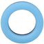 Rock Solid The Big O Glow In The Dark Silicone Cock Ring - Black/Blue/Glow In The Dark