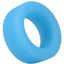 Rock Solid The Big O Glow In The Dark Silicone Cock Ring - Blue/Glow In The Dark