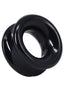 Rock Solid The Convex Cock Ring - Black