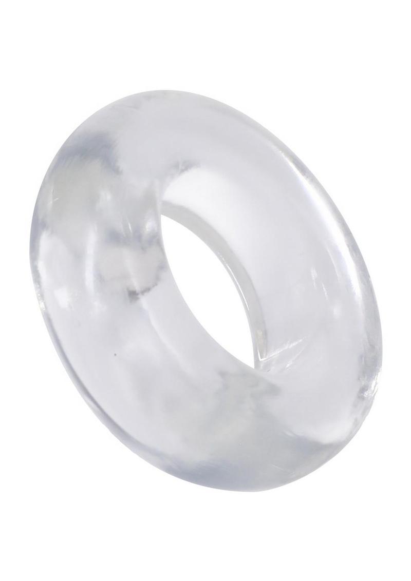 Rock Solid The Donut 4x Cock Ring - Clear - 4XLarge