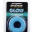 Rock Solid The Mega Ring Glow In The Dark Silicone Cock Ring - Blue/Glow In The Dark