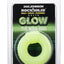 Rock Solid The Mega Ring Glow In The Dark Silicone Cock Ring - Glow In The Dark/Green