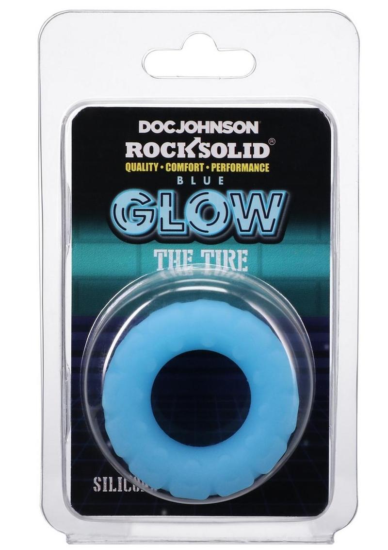 Rock Solid The Tire Silicone Glow In The Dark Cock Ring