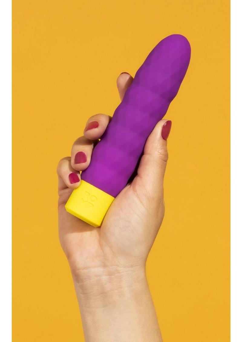 Romp Beat Rechargeable Silicone Bullet - Purple