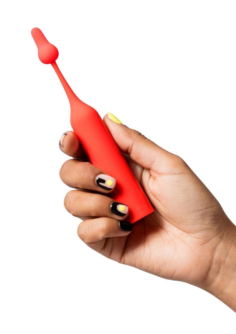 Romp Pop Rechargeable Silicone Clitoral Stimulator - Orange