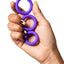 Romp Remix Trio Silicone Cock Rings - Purple - 3 Piece