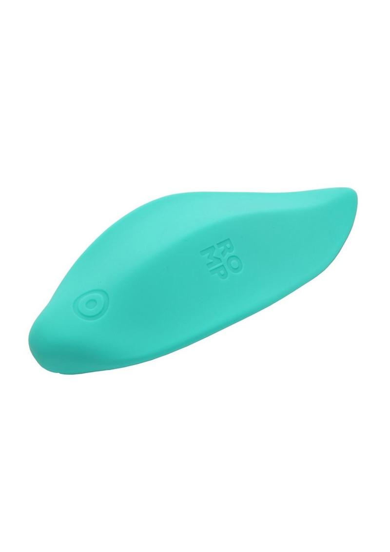 Romp Wave Rechargeable Silicone Clitoral Stimulator - Teal