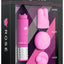 Rose Revitalize Massage Kit with Silicone Attachments - Pink