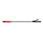 Rouge Fifty Times Hotter Long Riding Crop Slim Tip - Red - 24in