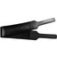 Rouge Folded Open Leather Paddle - Black