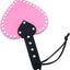 Rouge Heart Paddle - Black/Pink