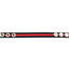 Rouge Leather Adjustable Cock Strap - Black/Red