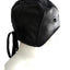 Rouge Leather Half Mask - Black