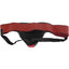 Rouge Leather Jock Strap - Black/Multicolor/Red - Large