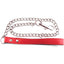 Rouge Leather Lead Chain - Red