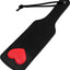 Rouge Leather Paddle with Heart - Black/Multicolor/Red