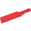 Rouge Long Leather Paddle - Red