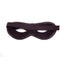 Rouge Open Eye Mask Leather Or Suede - Black/Red