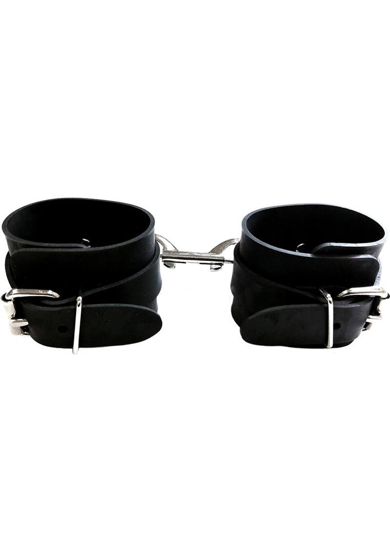 Rouge Rubber Adjustable Wrist Cuffs – The Toy Box