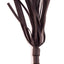 Rouge Wooden Handle Leather Riding Crop - Black